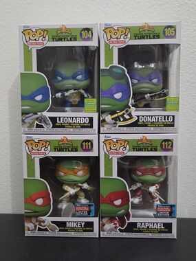Funko Pop Teenage Mutant Ninja Turtles Power Rangers Bundle